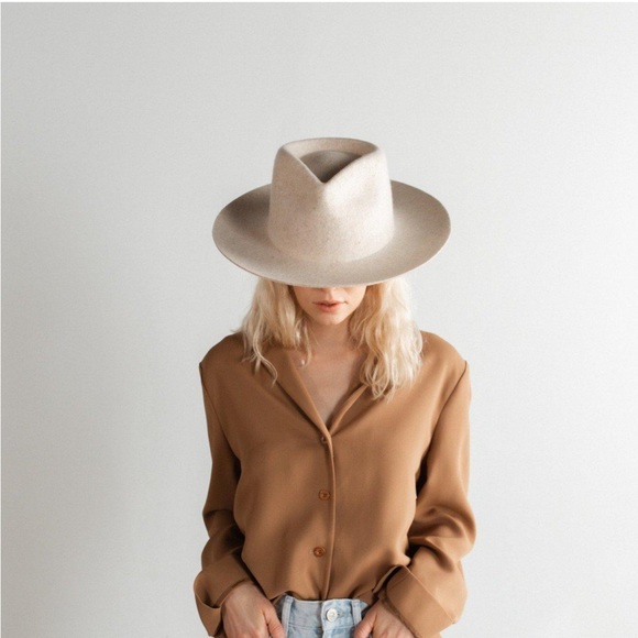 Gigi Pip Zephyr Rancher Hat in Cream - Picture 4 of 5